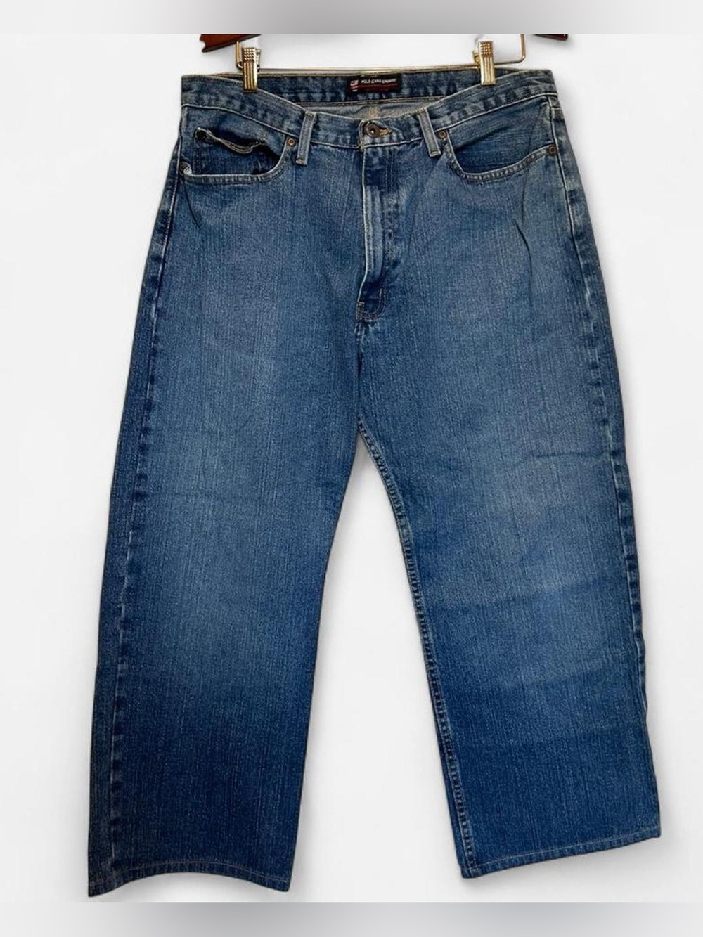 Polo by Ralph Lauren Men's Relaxed Blue Denim Jeans